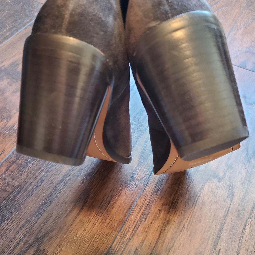 Rag & Bone Razor Chelsea Suede Booties - Picture 8 of 11